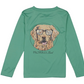 Properly Tied Boys Performance Tee LS Camo Companion Ivy