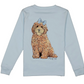 Properly Tied Girls Goldendoodle LS Periwinkle