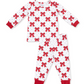 Angel Dear Festive Bows Patterned Longe Sleeve Loungeware Set