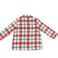 Angel Dear Holiday Plaid - Kids Long Sleeve Coat Style With Pant