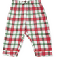 Angel Dear Holiday Plaid - Kids Long Sleeve Coat Style With Pant