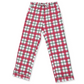Angel Dear Holiday Plaid - Adult Long Sleeve Coat Style And Pant With Pockets