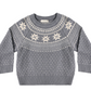 Rylee & Cru Fair Isle Sweater - Slate
