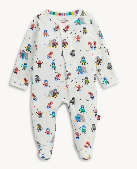 Mighty Penguins Footie Pajamas