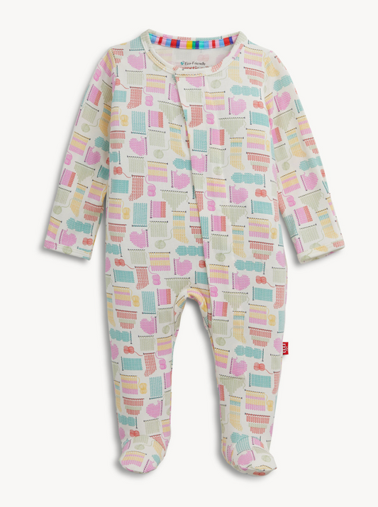 Itty Bitty Knitty Footie Pajamas