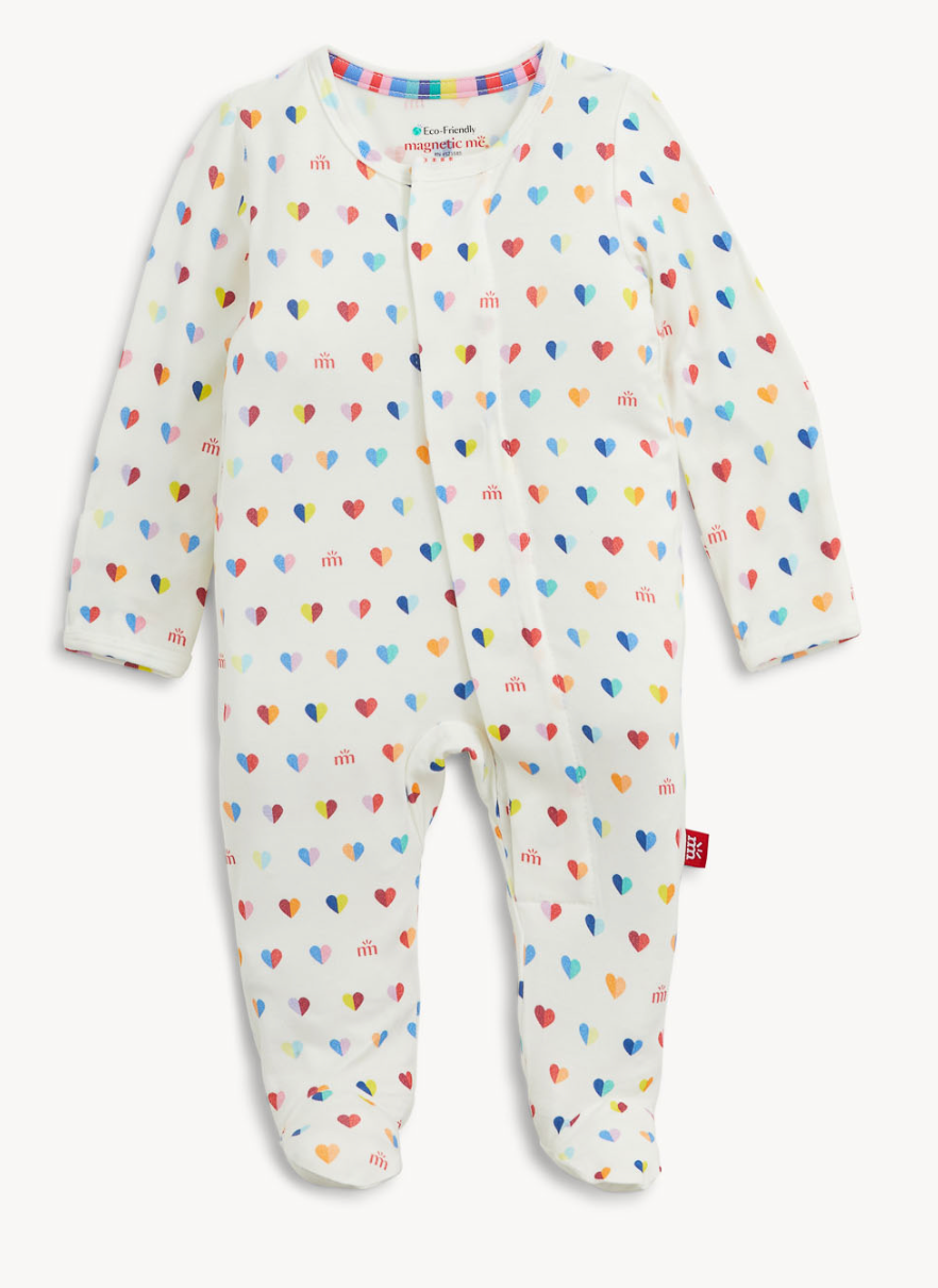 Magnetic Me Footie Pajamas - Branded Heart