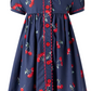 Rachel Riley Cherry Front Dress and Bloomers