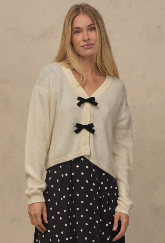Noralee Women's Bow Cardigan