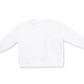 Drop Sleeve Golf Sweatshirt White