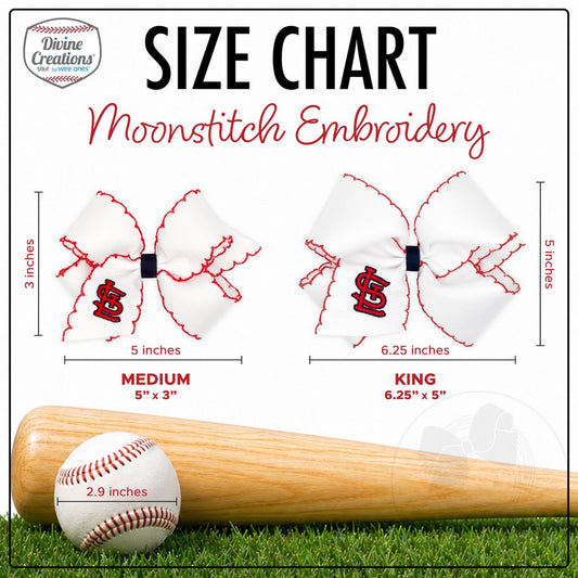 Braves Bow Medium