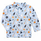 Spooky Season Long Sleeve Polo