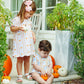 Scalloped Pumpkin Patch Dress