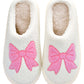 Cozy Bows Slippers (Medium (4-6))