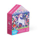 50-Piece Flat House Puzzle - Unicorn Castle