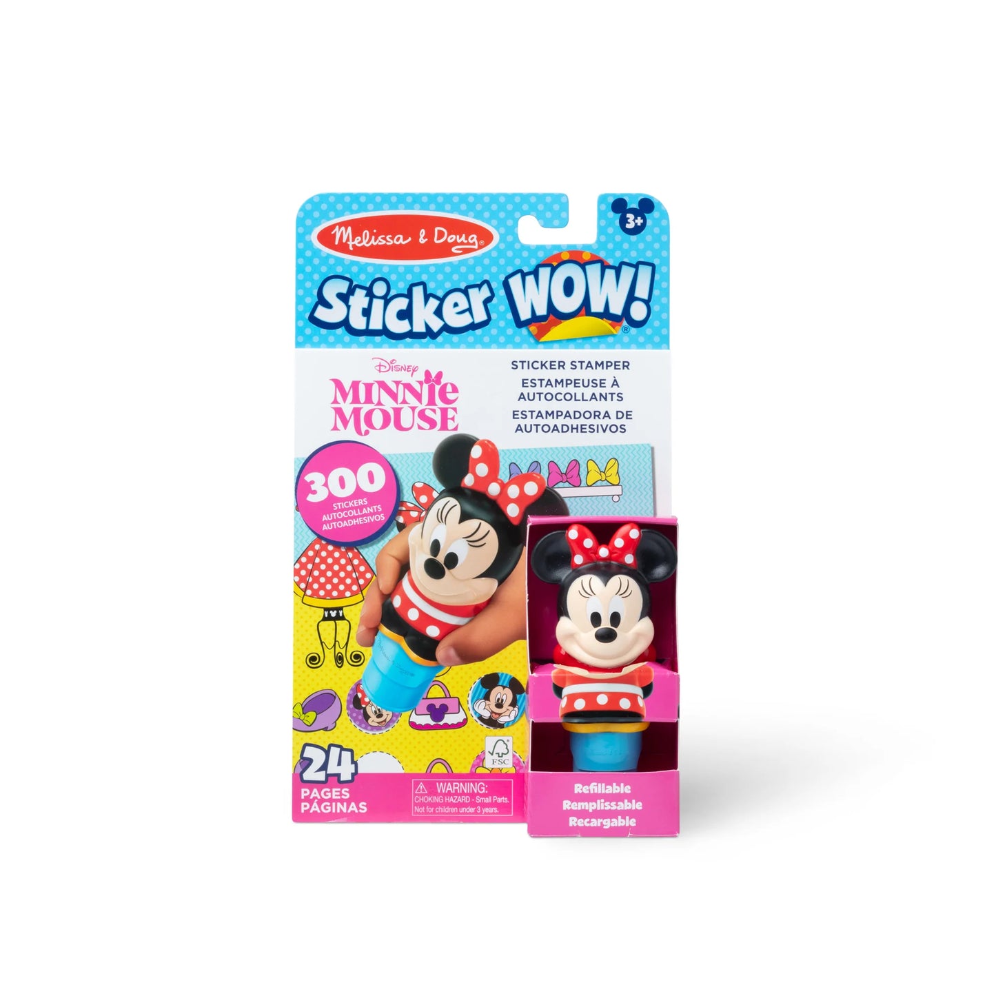 Melissa & Doug WOW! Activity Pad and Sticker Book - Minnie