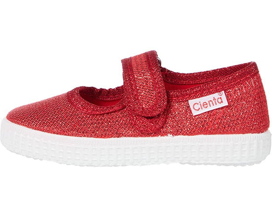 Cienta 56013.02 Mary Jane - Red Metallic