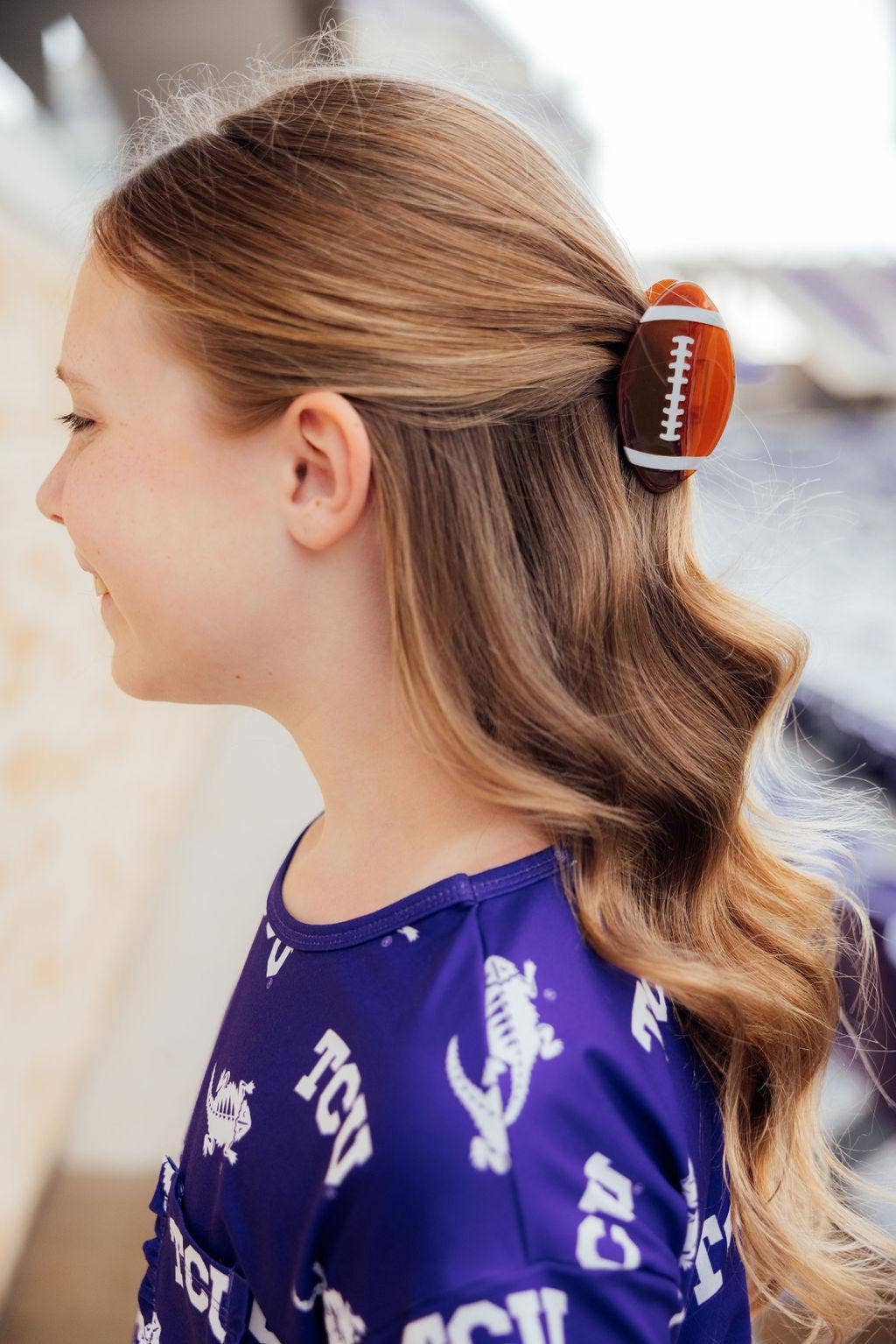 Football Claw Clip