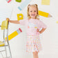 Preschool Bow Pennant Short Sleeve T-Shirt