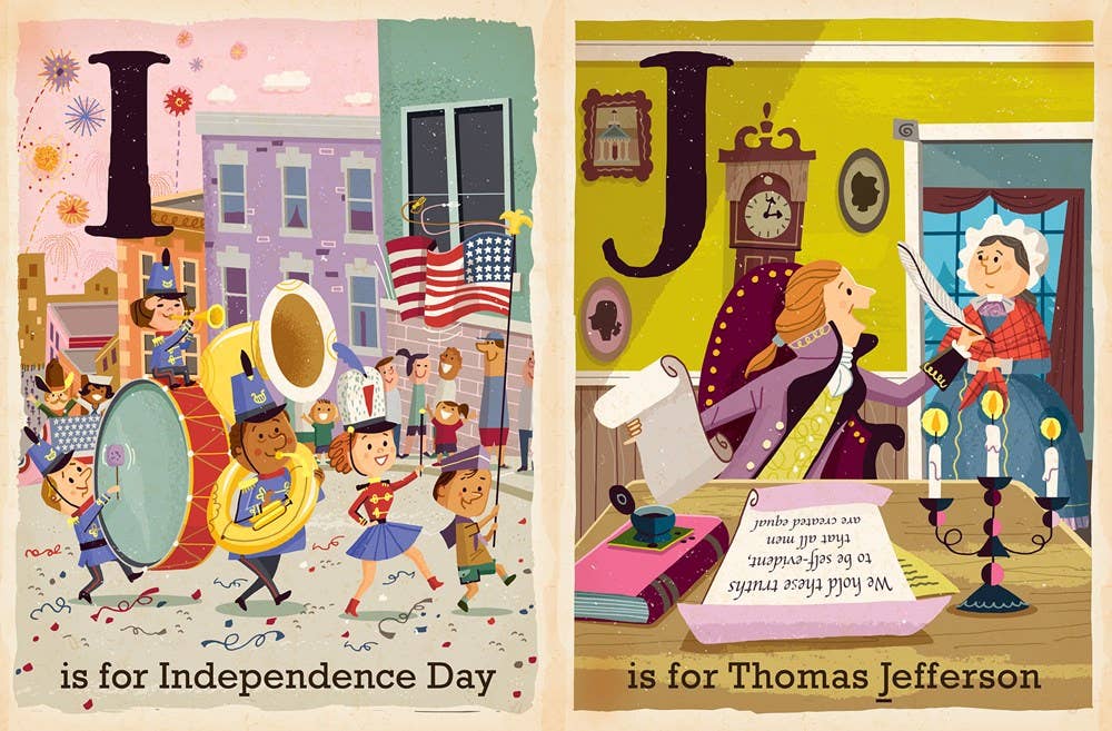 A is for America: A Patriotic Alphabet Book