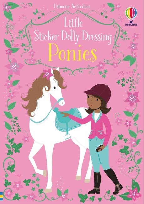 Little Sticker Dolly Dressing Ponies : Usborne