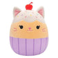 Squishmallow Plush Toy 8" Miriam the Cupcake Cat