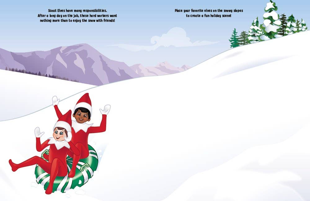 Elf on the Shelf: Stocking Stuffer Sticker Book