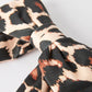 Leopard Print Bow Hairpin