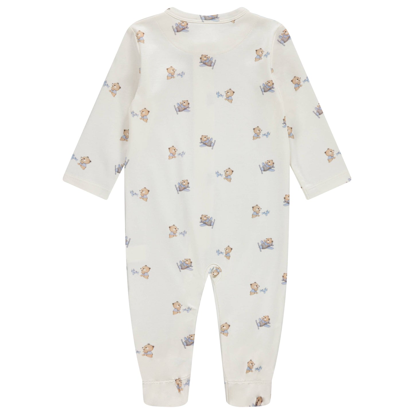 ZIPPER FOOTIE - AIRPLANE BEARS
