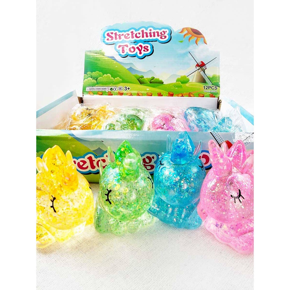 Maltose Glitter Unicorn Squishy Toy