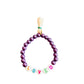 Girls Pearl Loved Beaded Bracelet with Tassel