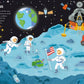 First Sticker Book Space: Usborne