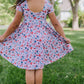 Ollie Jay Classic Twirl Dress in Pink Celebration