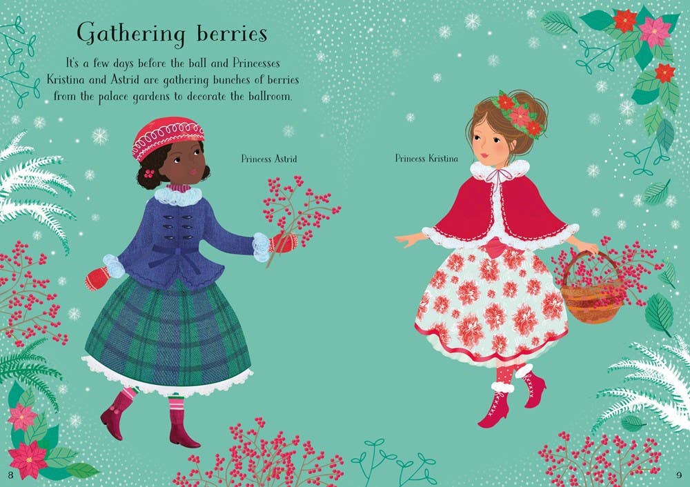 Little Sticker Dolly Dressing Snow Princess : Usborne