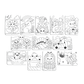 Undercover Art: Hidden Pattern Coloring Activity - Garden Pa