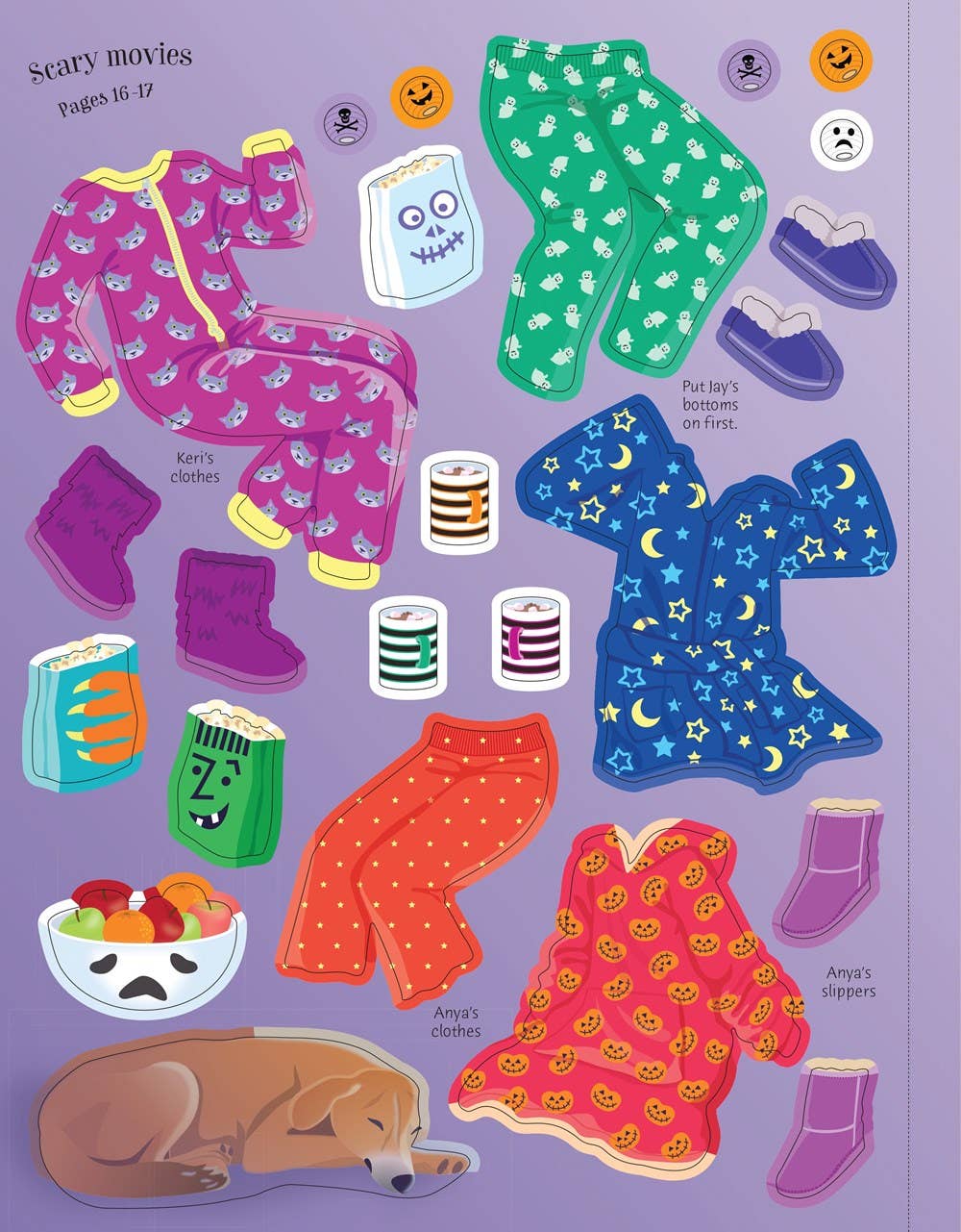 Sticker Dolly Dressing Halloween Party : Usborne