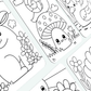 Undercover Art: Hidden Pattern Coloring Activity - Garden Pa