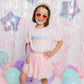 Pastel Rainbow Birthday Girl Headband - Birthday Headband