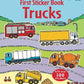 First Sticker Book Trucks : Usborne