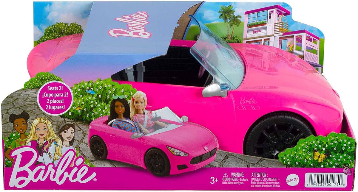 Barbie Pink Convertible 2-Seater Vehicle
