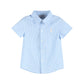 Blue Gingham Easter Bunny Dress Shirt