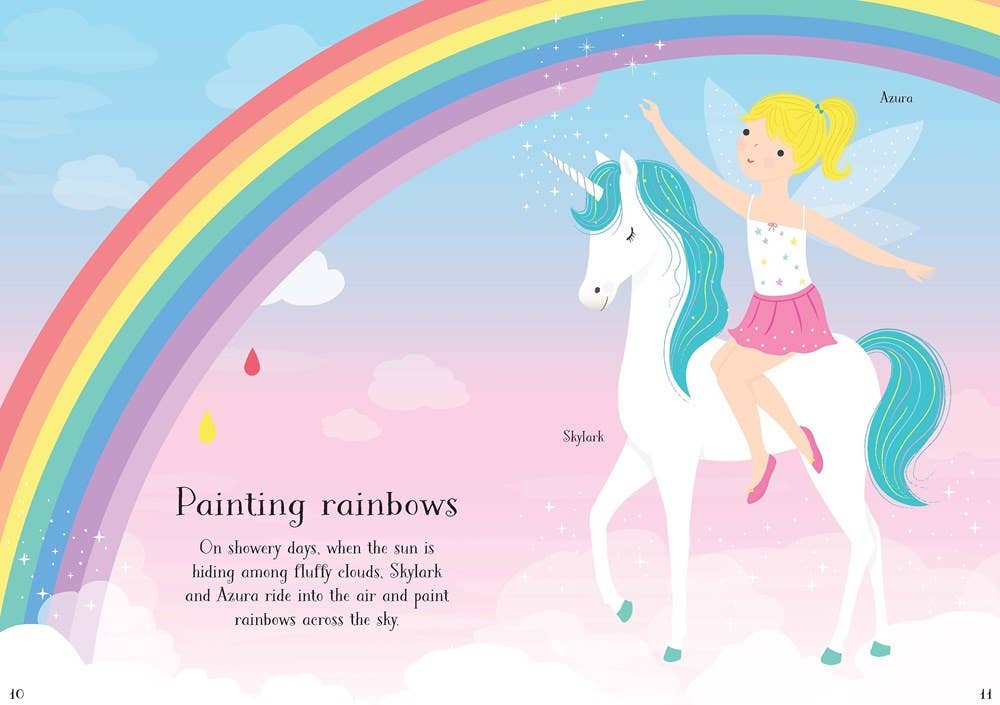 Little Sticker Dolly Dressing Unicorns : Usborne