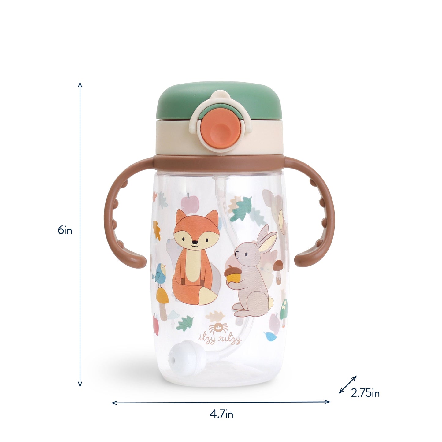 *NEW OPTIONS* Itzy Sips™ - Straw Cup With Snap-Close Lid