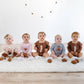 Football Lace Patch Long Sleeve Romper - Baby Clothing