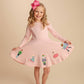 GIRL-Nutcracker Celebration Dress-Rose Shadow