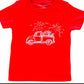 Short-Sleeve Red Patriotic Truck T-Shirt