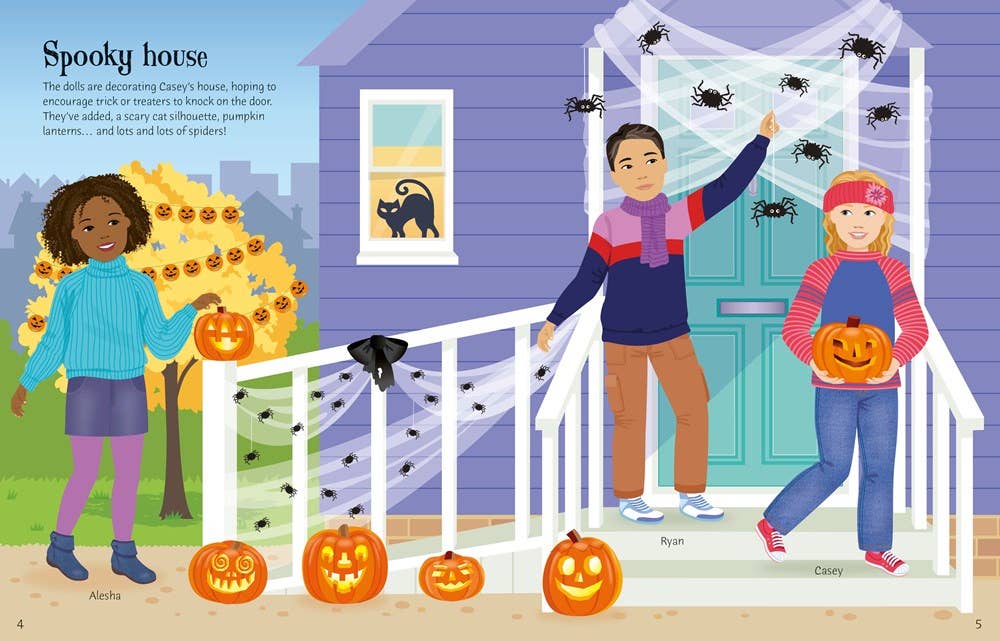 Sticker Dolly Dressing Trick Or Treat : Usborne