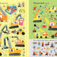 Little First Stickers Diggers And Cranes : Usborne
