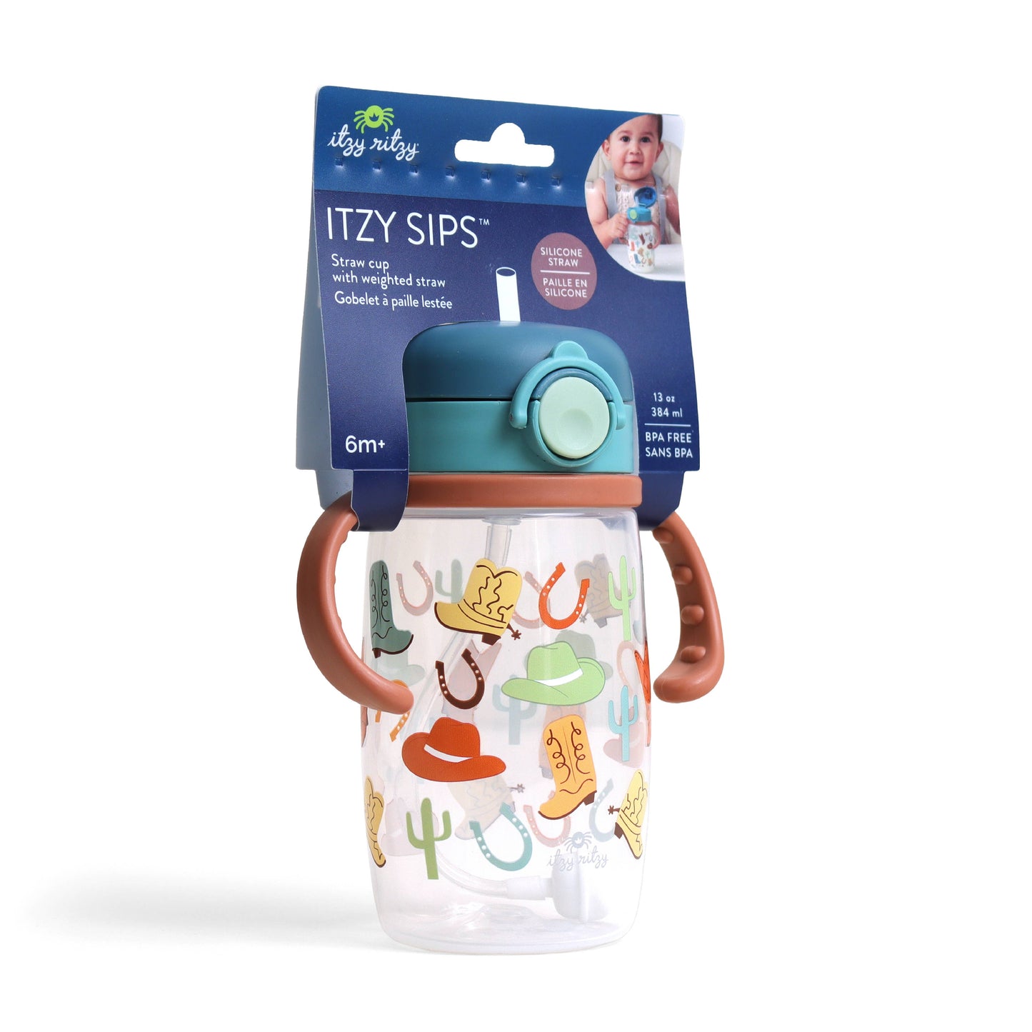 *NEW OPTIONS* Itzy Sips™ - Straw Cup With Snap-Close Lid