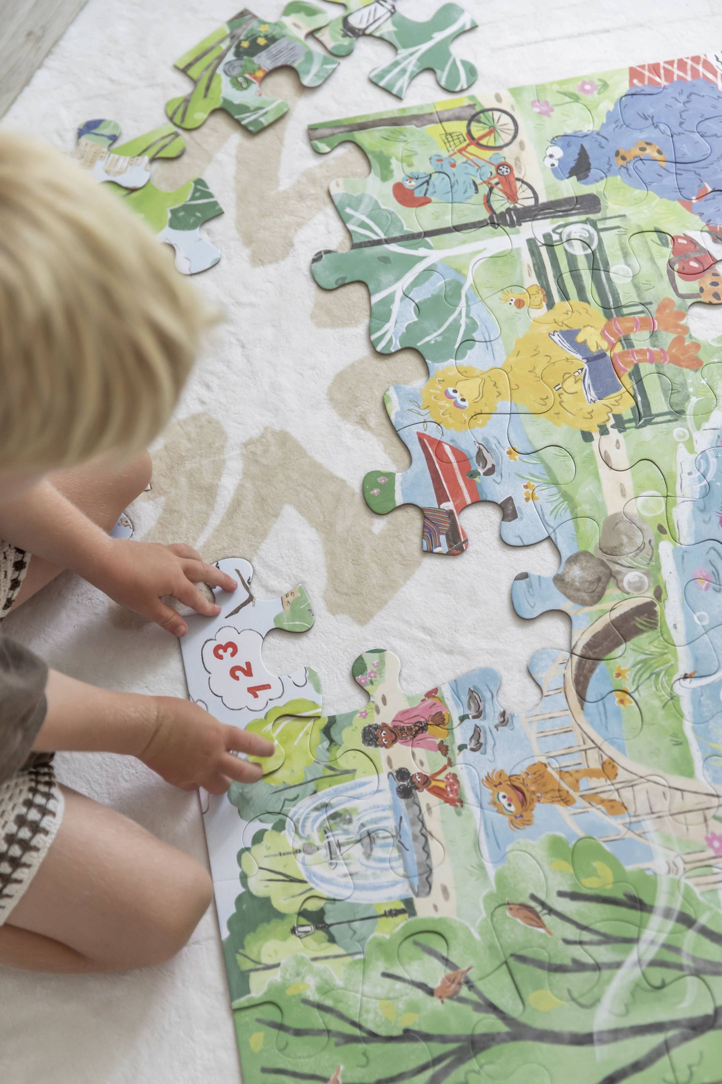 Sesame Street Floor Puzzle for Kids – Mindful Moments