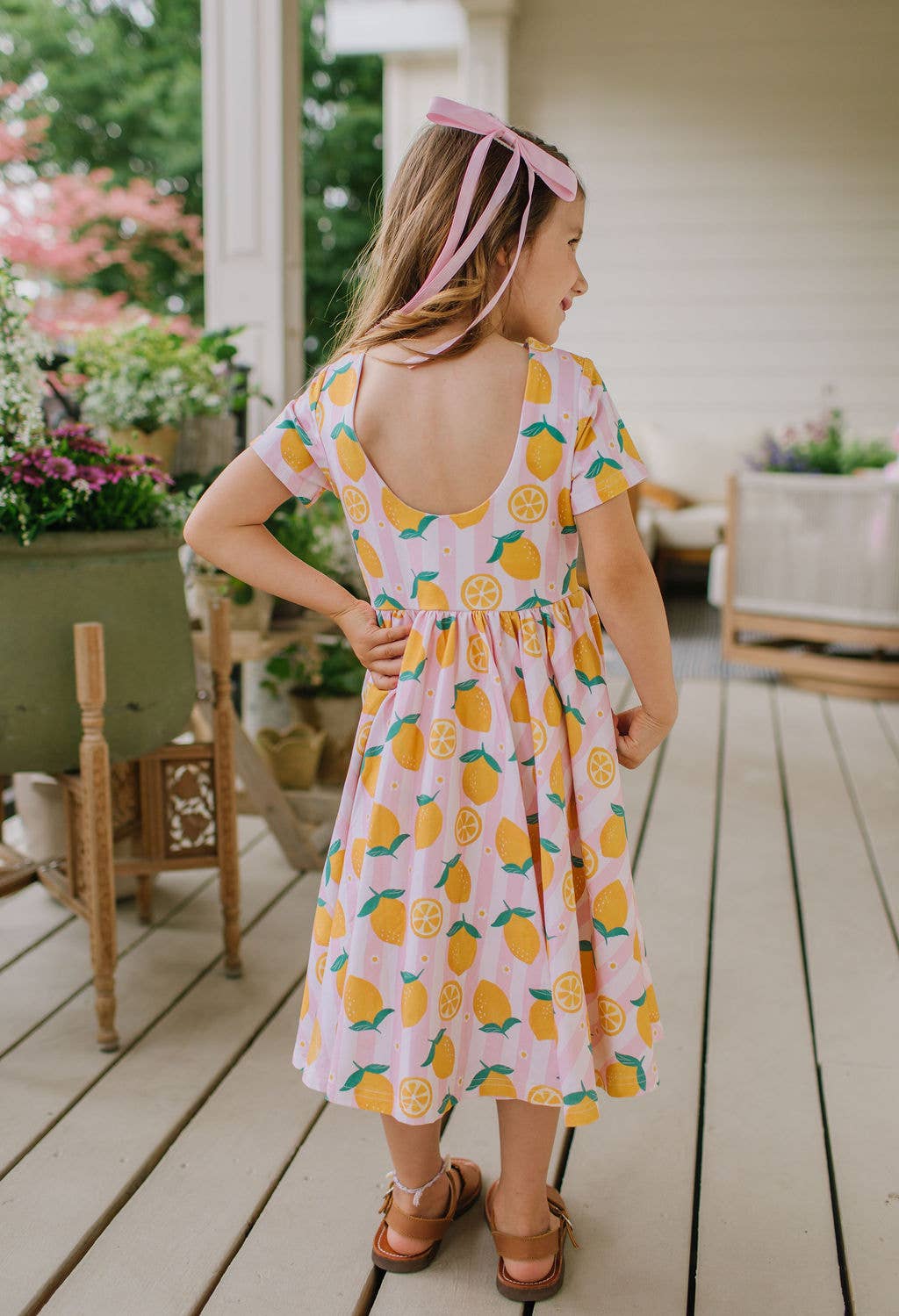 Classic Twirl Dress in Lemonade – Pinkerton's Baby + Kids